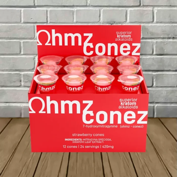 ohms-cones-red-12pk-7-hydroxy-edible ohms-cones-red-12pk-7-hydroxy-edible