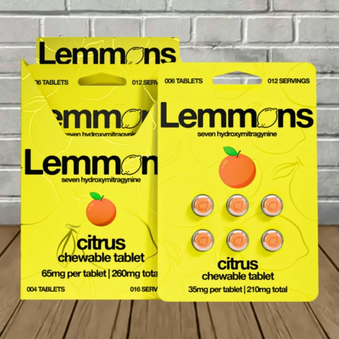 Lemmons Extra Strength 7-Hydroxy Chewable Tablet - Citrus -- BULK CASE Lemmons Extra Strength 7-Hydroxy Chewable Tablet - Citrus -- BULK CASE