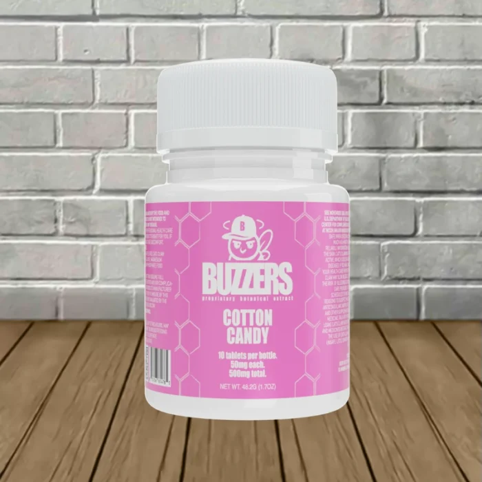 Buzzers Proprietary Botanical Extract 50mg - Cotton Candy Buzzers Proprietary Botanical Extract 50mg - Cotton Candy