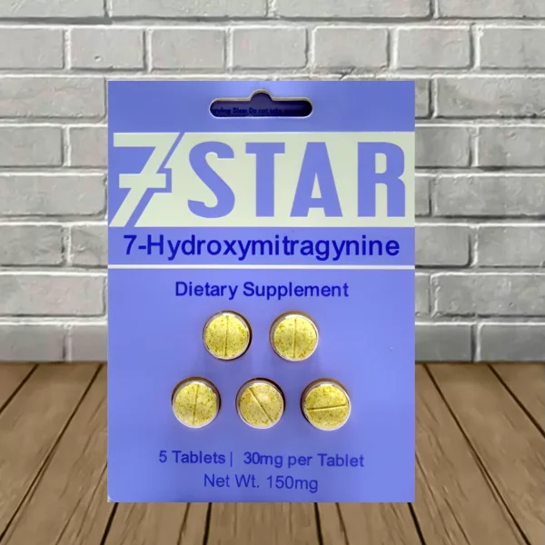 7 Star 7-Hydroxymitragynine Extract Tablets 5ct | 30mg -- DISCONTINUED