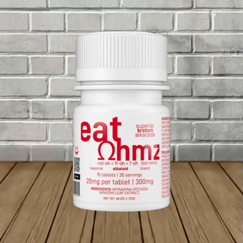 Eat Ohmz 20mg 7-Hydroxy Extract Tablets 15ct