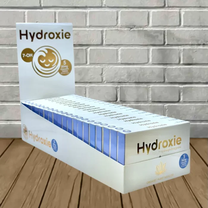 Hydroxie-7-Hydroxy-30mg-Alkaloid-Chewable-BULK-CASE-DEAL-20-Pack-Display-100-Total-Tablets Hydroxie-7-Hydroxy-30mg-Alkaloid-Chewable-BULK-CASE-DEAL-20-Pack-Display-100-Total-Tablets