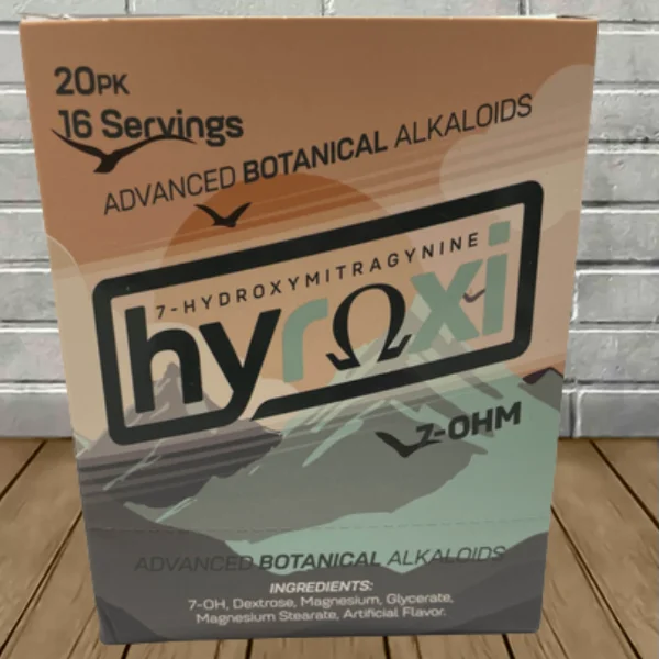 Hyroxi-Advanced-Botanical-Alkaloids-7-OHM-Tablets-4ct-Full-Case-20ct Hyroxi-Advanced-Botanical-Alkaloids-7-OHM-Tablets-4ct-Full-Case-20ct