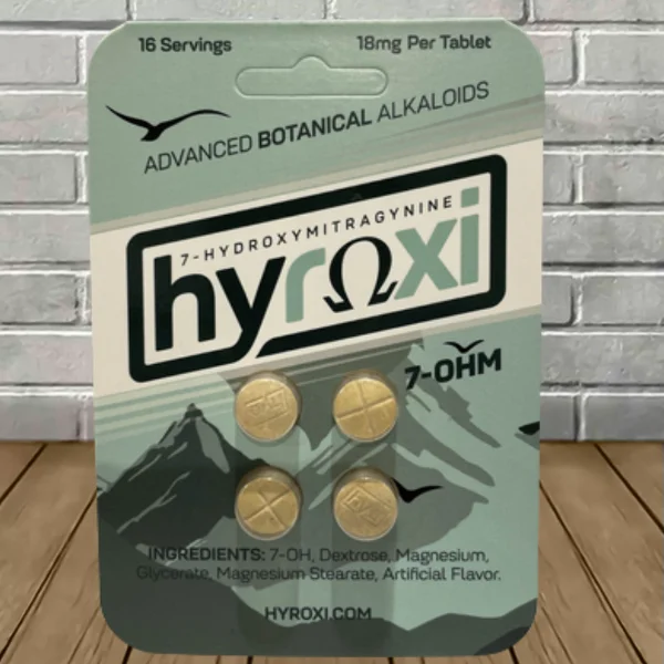 Hyroxi Advanced Botanical Alkaloids 7-OHM Tablets 4ct  -- DISCONTINUED