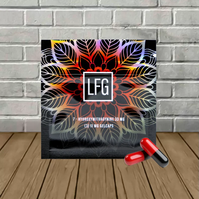 LFG Kratom 7-Hydroxy Extract Gel Capsules 3ct -- DISCONTINUED