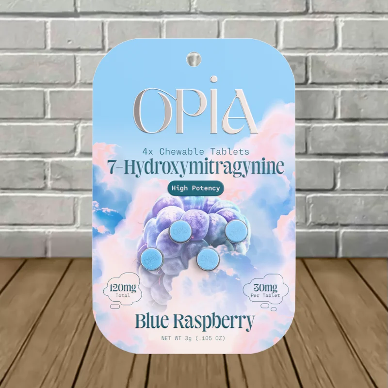 OPiA 7-Hydroxymitragynine High Potency Chewable Tablets 4ct 30mg