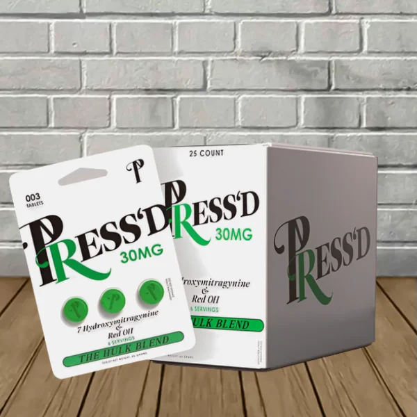 Press'd 7OH + Red OH Hulk Blend Tablets 3ct -- DISCONTINUED