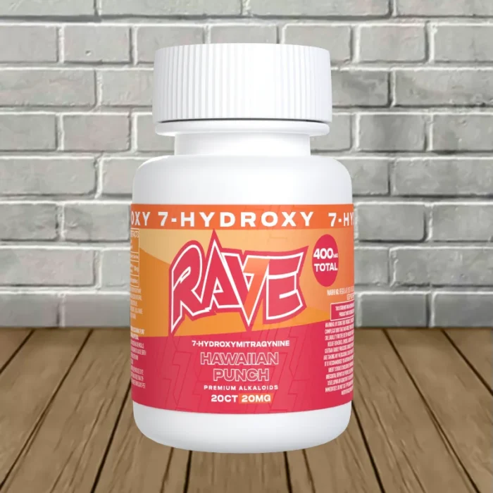 Rave-7-Hydroxy-20mg-Bottle-Hawaiian-Punch Rave-7-Hydroxy-20mg-Bottle-Hawaiian-Punch