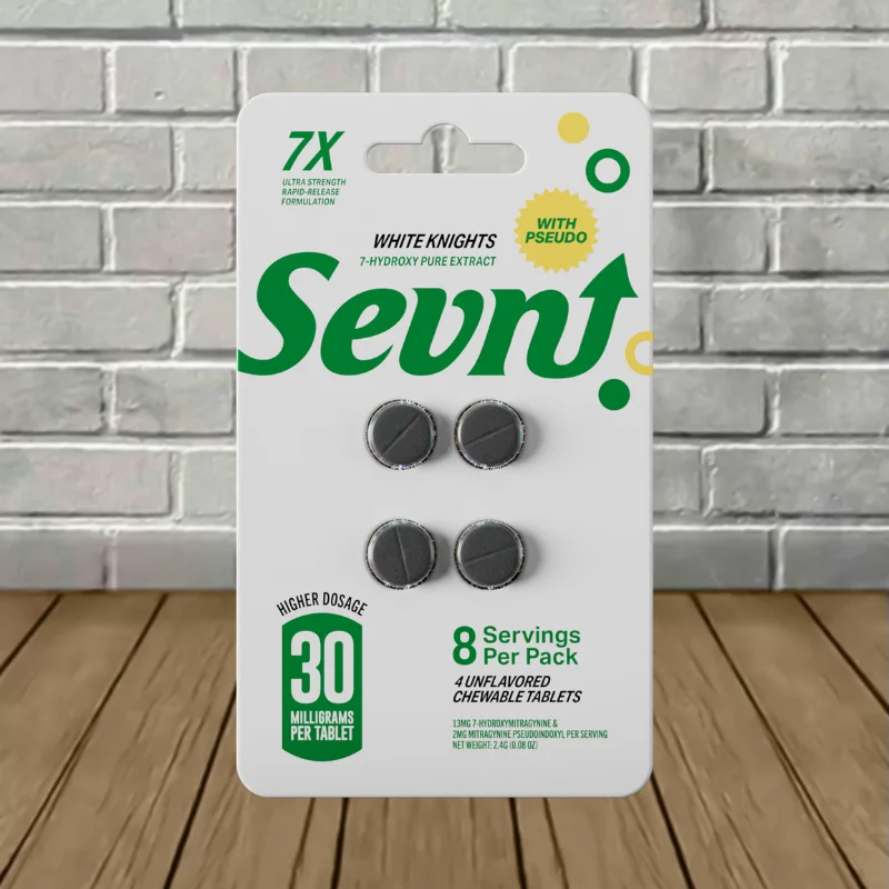 Sevn 7-Hydroxy + Pseudo 30mg Tablets 4ct