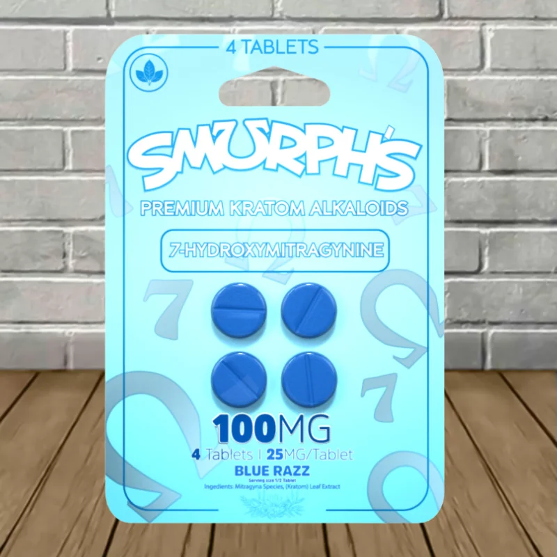 Smurph's Premium 7-Hydroxymitragynine Extract Tablets 25mg