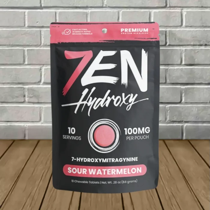 7EN 7-Hydroxy Tablets 100mg - Sour Watermelon -- 10ct Pack 7EN 7-Hydroxy Tablets 100mg - Sour Watermelon -- 10ct Pack