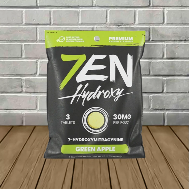 7EN 7-Hydroxy Tablets 30mg – Green Apple — 3ct Pack 7EN 7-Hydroxy Tablets 30mg - Green Apple -- 3ct Pack
