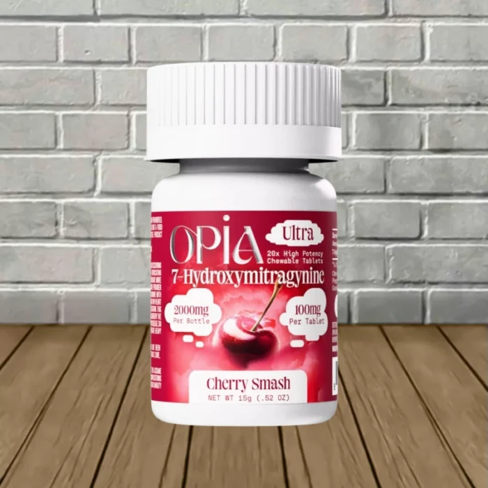OPIA Ultra 7-OH High Potency Tablets 2000mg - Cherry Smash -- 20ct Single Bottle OPIA Ultra 7-OH High Potency Tablets 2000mg - Cherry Smash -- 20ct Single Bottle