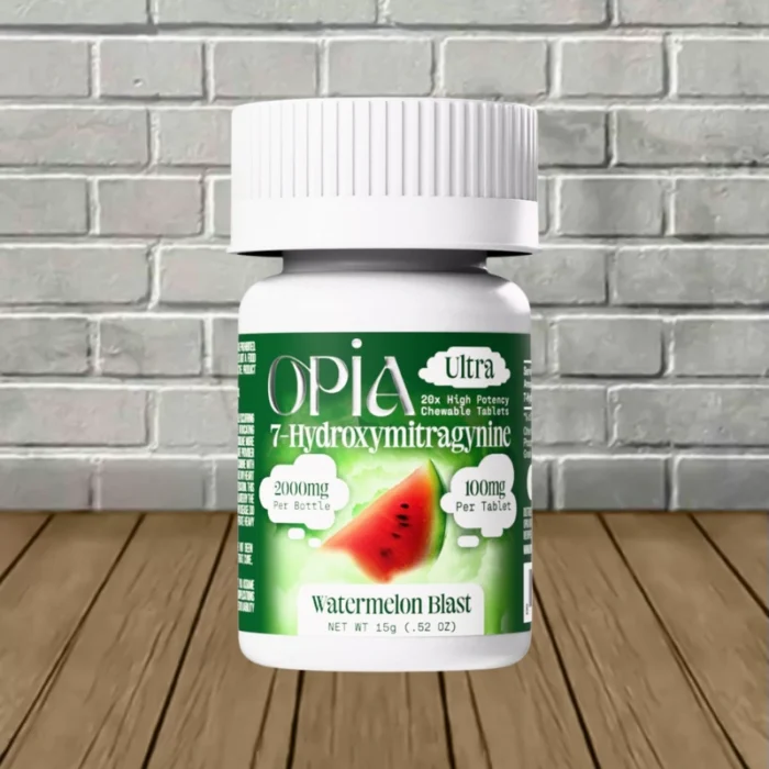 OPIA Ultra 7-OH High Potency Tablets 2000mg - Watermelon Blast -- 20ct Single Bottle OPIA Ultra 7-OH High Potency Tablets 2000mg - Watermelon Blast -- 20ct Single Bottle