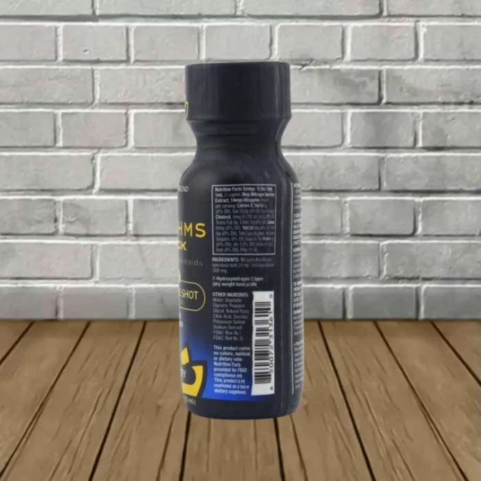 Pure Ohms Black MIT Full Spectrum Blent 300mg - Blueberry -- Single Shot - side Pure Ohms Black MIT Full Spectrum Blent 300mg - Blueberry -- Single Shot - side
