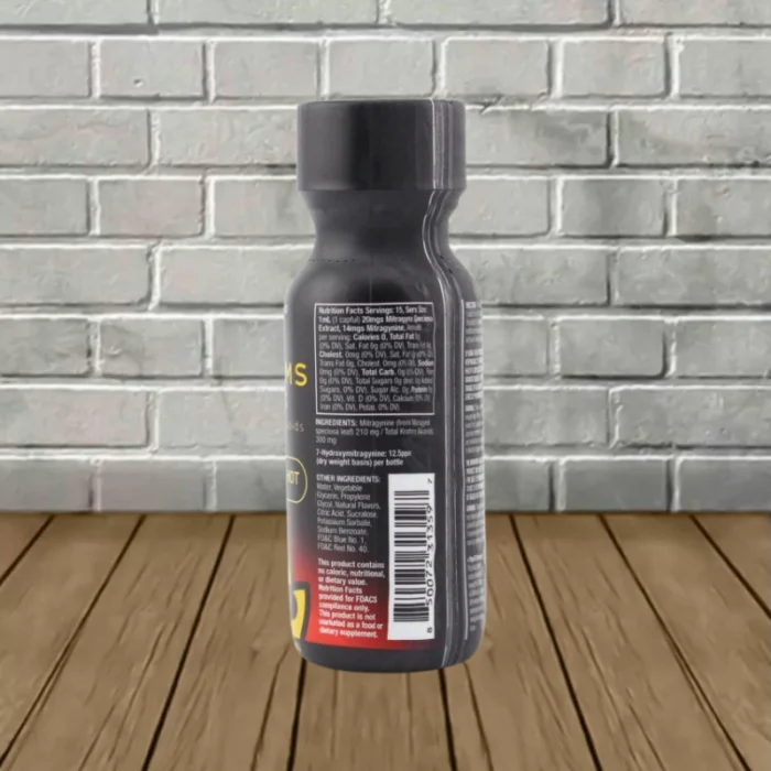 Pure Ohms Black MIT Full Spectrum Blent 300mg - Strawberry -- Single Shot - side Pure Ohms Black MIT Full Spectrum Blent 300mg - Strawberry -- Single Shot - side