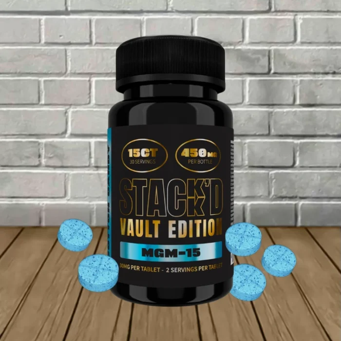 Stackk'd Vault Edition MGM-15 Tablets 450mg - Cotton Candy -- 15ct Bottle