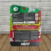 Straight Heat One Fifties 7-Hydroxy Tablets 600mg - Watermelon Wave -- 4ct Blister Pack - back