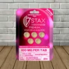 7Stax 7-Hydroxy Tablets 100mg - Raspberry -- 5ct Blister Pack