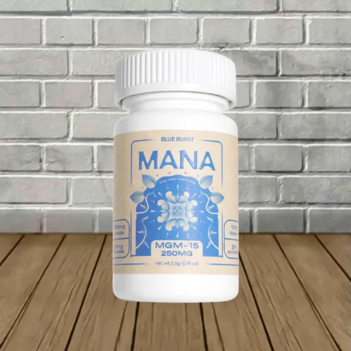 Mana MGM-15 Tablets 250mg-Blue Burst -- 10ct SIngle Jar