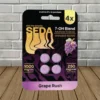 Seda 7-Hydroxy Tablets 1000mg - Grape Rush -- 4ct Blister Pack