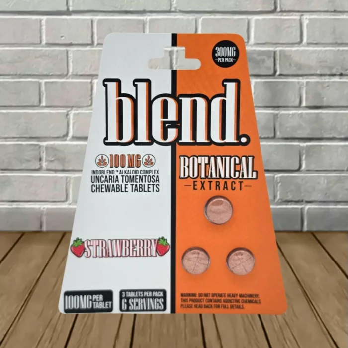 Blend Cat's Claw Botanicial Extract 300mg - Strawberry -- 3ct Blister Pack Blend Cat's Claw Botanicial Extract 300mg - Strawberry -- 3ct Blister Pack
