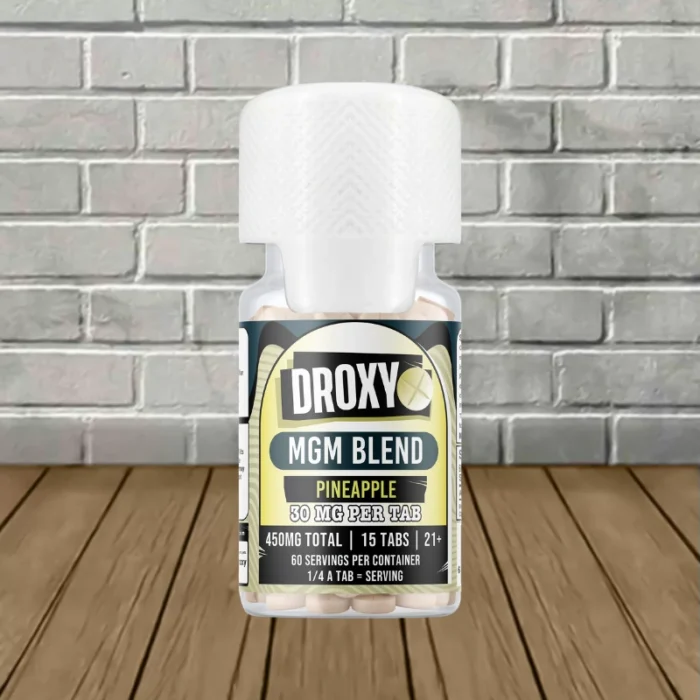 Droxy 7-Hydroxy MGM-15 Blend Tablets 450mg-Pineapple -- 15ct Jar Droxy 7-Hydroxy MGM-15 Blend Tablets 450mg-Pineapple -- 15ct Jar