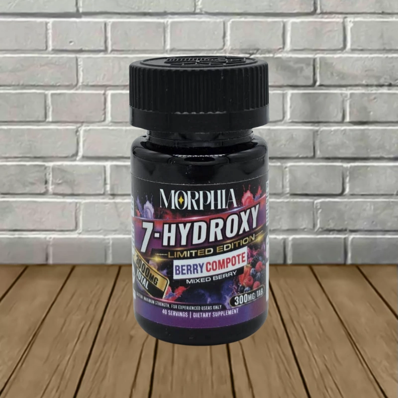 Morphia Limited Edition 7-Hydroxy Tablets 3000mg-Berry Compote — Mixed Berry — 10ct Jar Morphia Limited Edition 7-Hydroxy Tablets 3000mg-Berry Compote -- Mixed Berry -- 10ct Jar