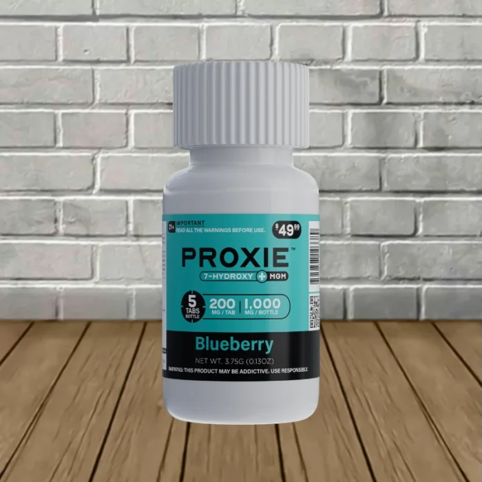 Proxie 7-Hydroxy + MGM 1000mg - Blueberry -- 5ct Jar