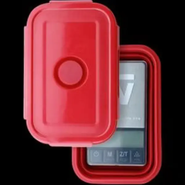 Truweigh Crimson Collapsible Bowl Digital Scale